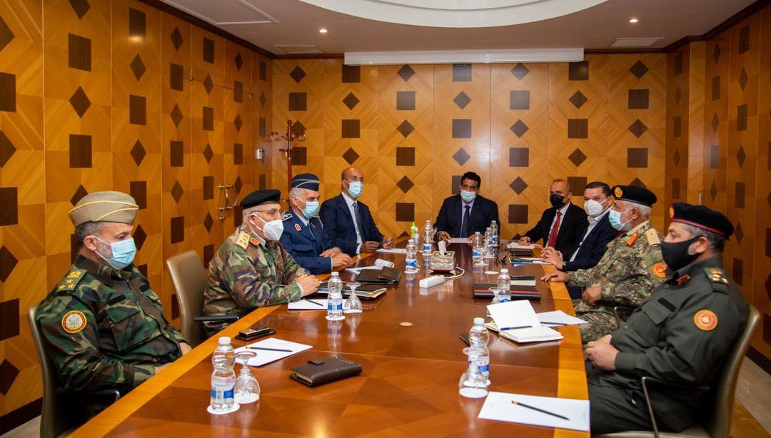 Dbeibah Menfi Discuss With 55 Jmc Holding Hor Session In Sirte 218 News